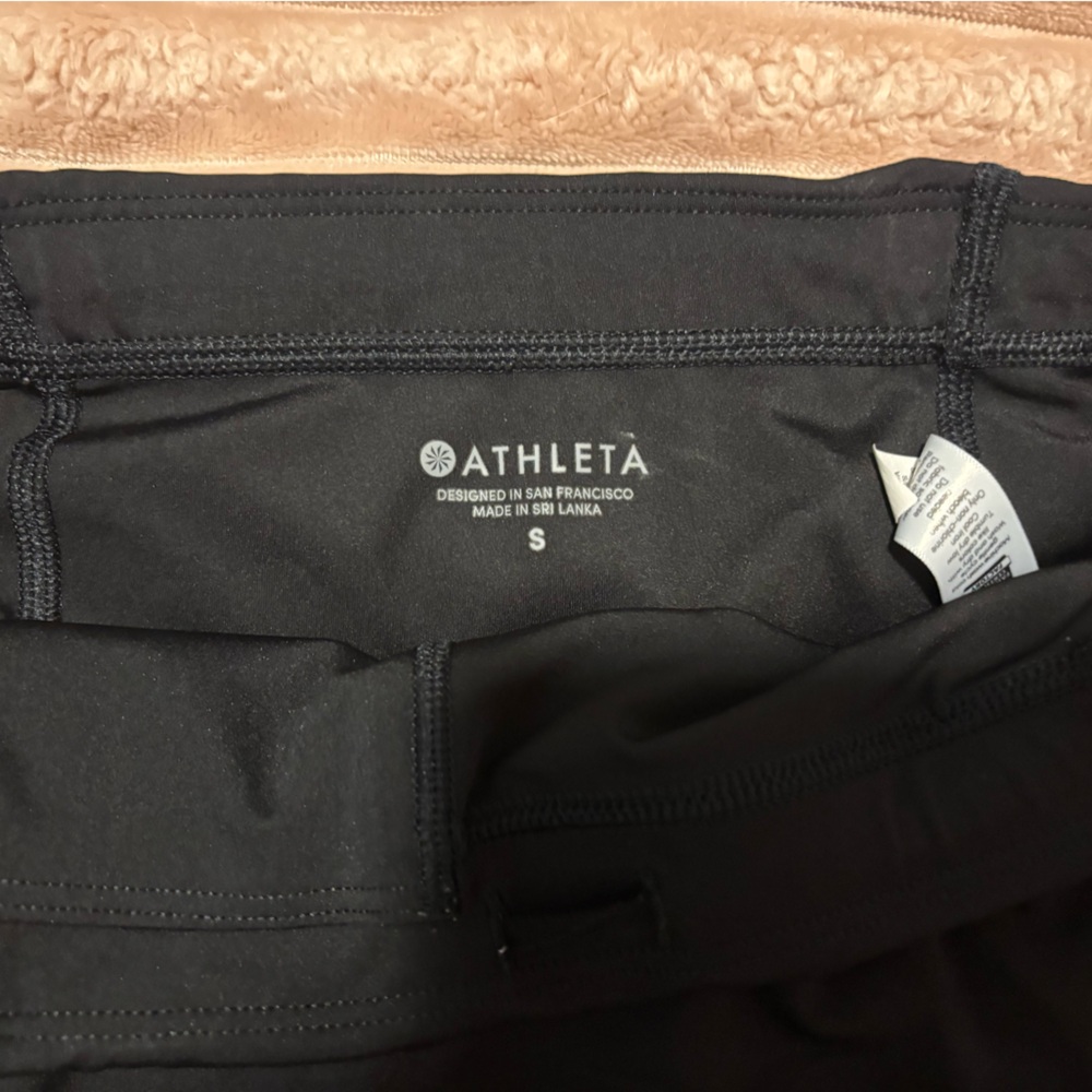 Athleta Black Active Skirt